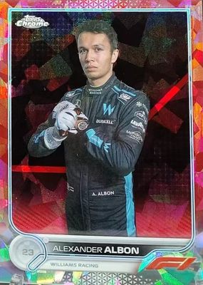 2022 Topps Chrome Formula 1 Sapphire Edition #54 Red /5