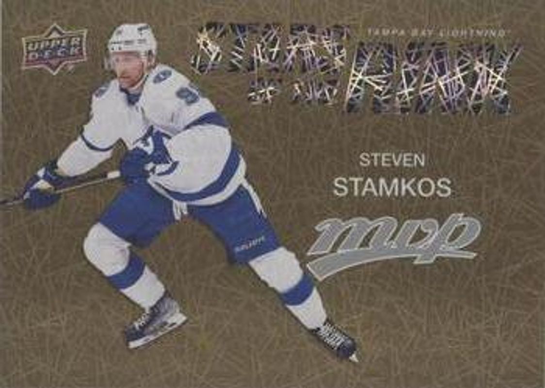 Steven Stamkos 2023 Upper Deck MVP #SS-30 Stars of the Rink - Gold RAW