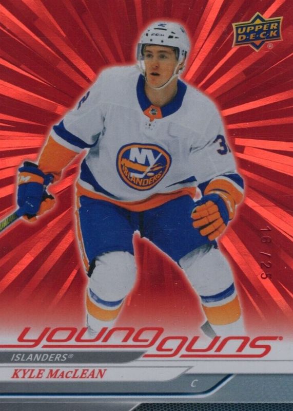 2024 Upper Deck #204 Young Guns - Outburst Red /25
