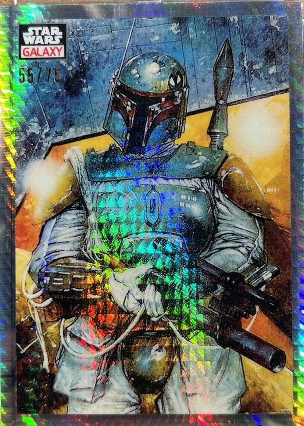 Galaxy's Most Dangerous 2023 Topps Chrome Star Wars Galaxy #39