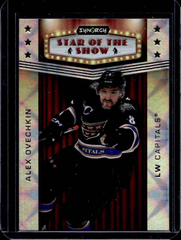 Alexander Ovechkin 2023 Upper Deck Synergy #SOS-4 Star of the Show RAW