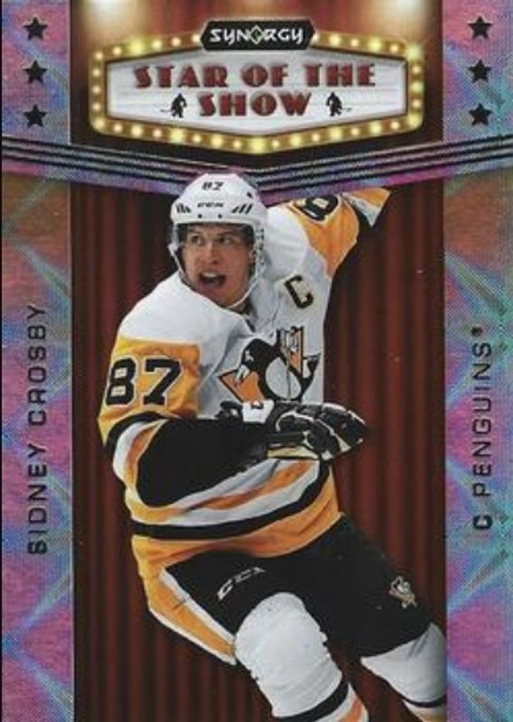 Sidney Crosby 2023 Upper Deck Synergy #SOS-11 Star of the Show RAW