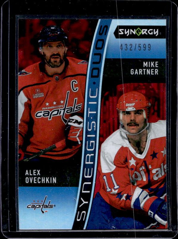 2023 Upper Deck Synergy #SD-6 Synergistic Duos Star Legend - Red /599