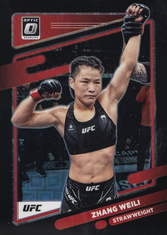 2022 Optic UFC #100 Black Pandora /(SSP)
