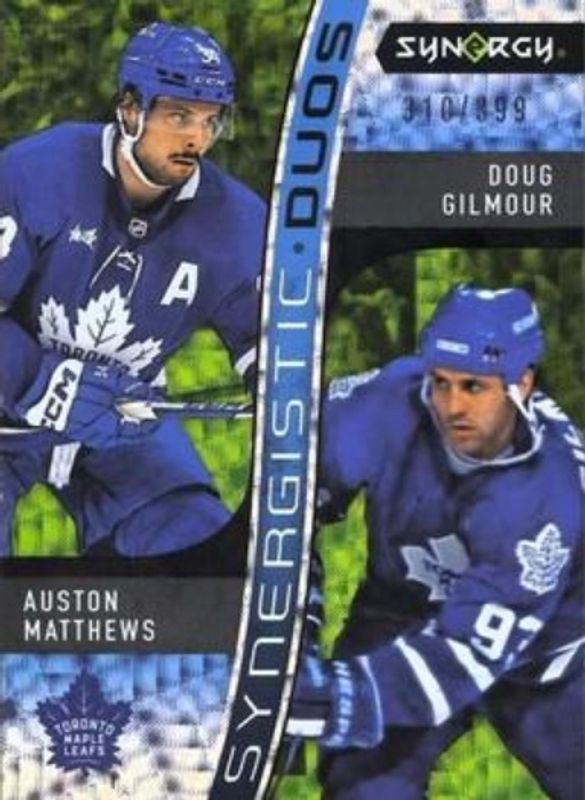 2023 Upper Deck Synergy #SD-8 Synergistic Duos Star Legend - Green /399