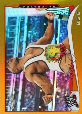 2014 Topps Chrome WWE #3 Gold Refractor /50