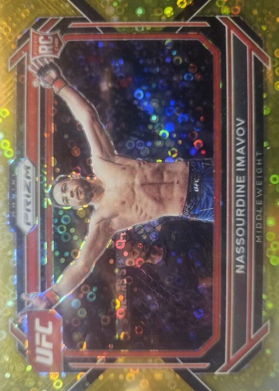 2023 Prizm UFC #39 Under Card Gold /10