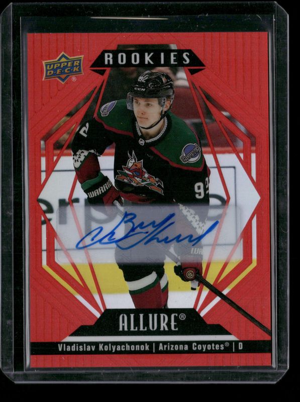 2022 Upper Deck Allure #136 Autographs - Red Rainbow