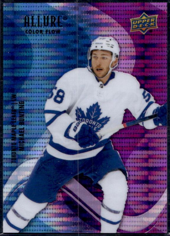 2022 Upper Deck Allure #SF-52 Color Flow Spectrum Blue - Purple /35