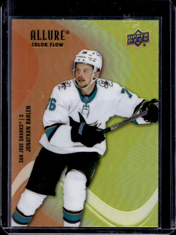 2022 Upper Deck Allure #SF-74 Color Flow Orange - Yellow