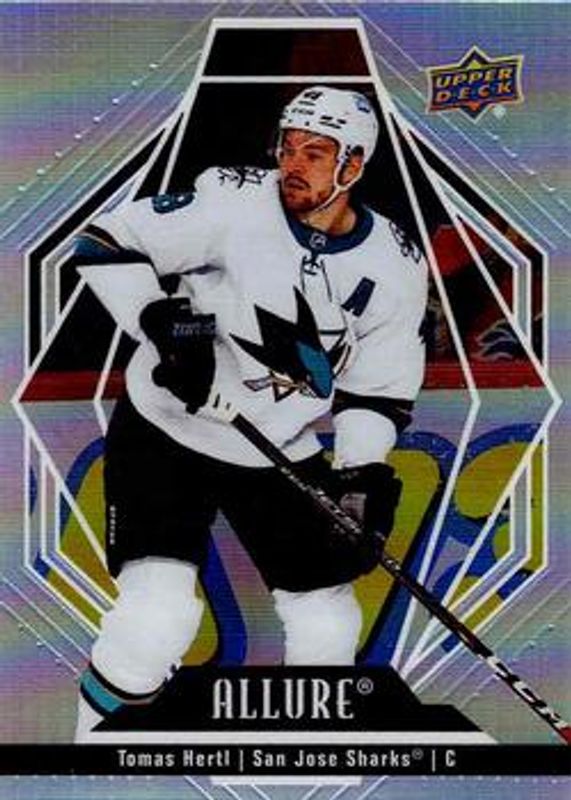 Tomas Hertl 2022 Upper Deck Allure #76 Base RAW