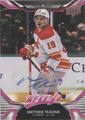 2022 Upper Deck MVP #206 Autographs - Magenta