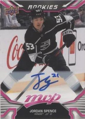 2022 Upper Deck MVP #249 Autographs - Magenta