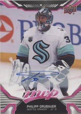 2022 Upper Deck MVP #201 Autographs - Magenta