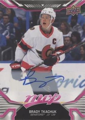 2022 Upper Deck MVP #203 Autographs - Magenta