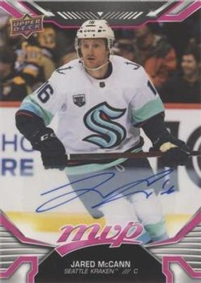 2022 Upper Deck MVP #209 Autographs - Magenta