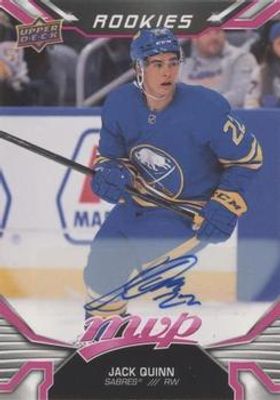 2022 Upper Deck MVP #228 Autographs - Magenta