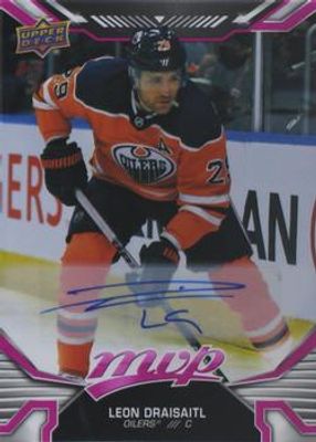 2022 Upper Deck MVP #219 Autographs - Magenta