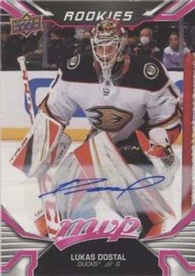 2022 Upper Deck MVP #227 Autographs - Magenta