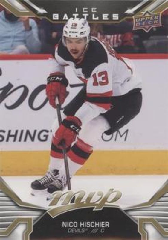 2022 Upper Deck MVP #43 Ice Battles - Gold