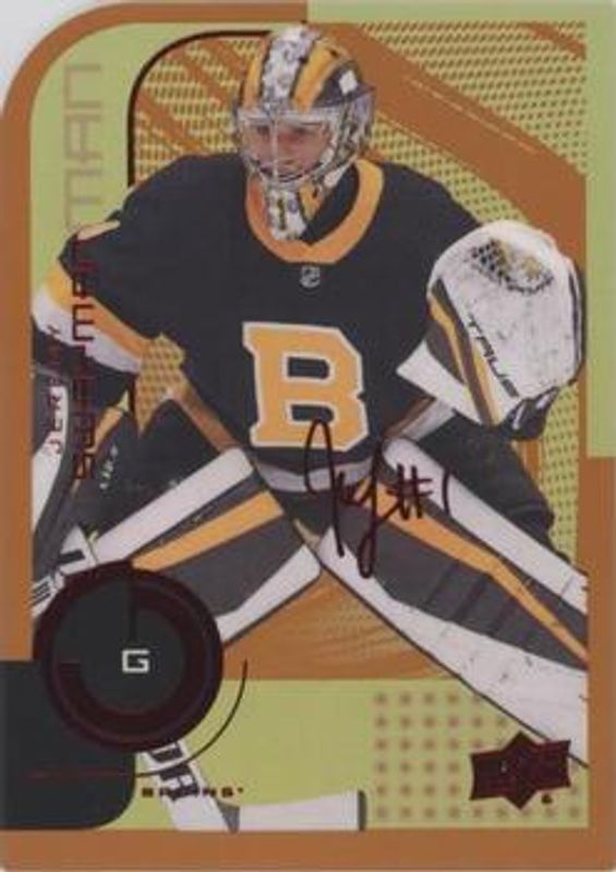 Jeremy Swayman 2022 Upper Deck MVP #75 Colors & Contours /250 RAW