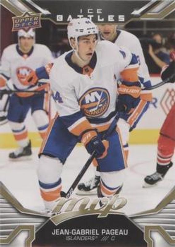 2022 Upper Deck MVP #175 Ice Battles - Gold