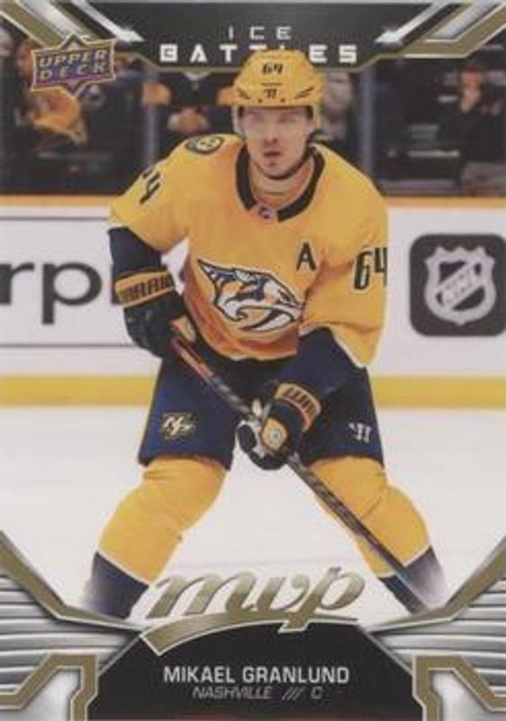 2022 Upper Deck MVP #88 Ice Battles - Gold