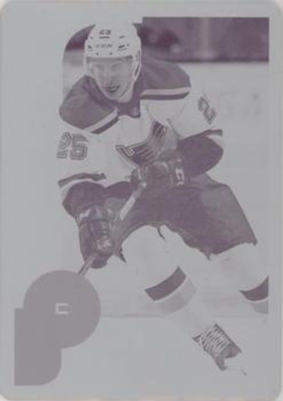2022 Upper Deck MVP #20 20th Anniversary - Printing Plates Magenta /1