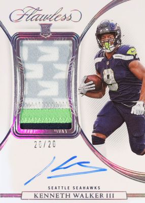 2022 Flawless #RPA-KW Rookie Patch Auto - Silver /20