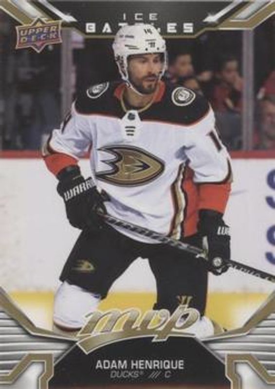 2022 Upper Deck MVP #97 Ice Battles - Gold