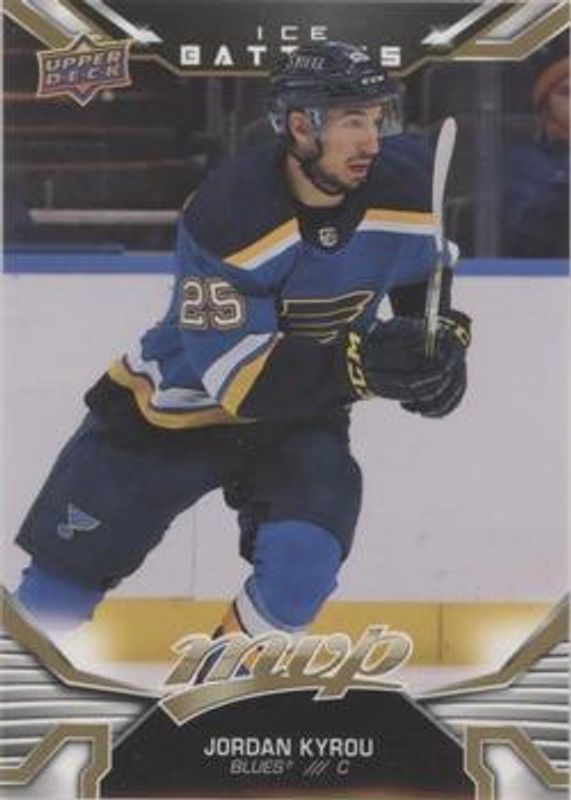 2022 Upper Deck MVP #61 Ice Battles - Gold