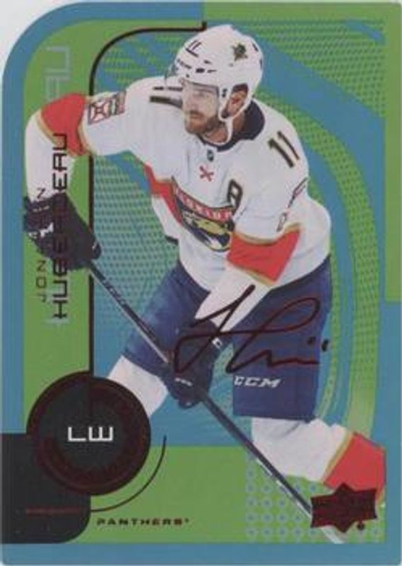 Jonathan Huberdeau 2022 Upper Deck MVP #31 Colors & Contours - Green /20 RAW