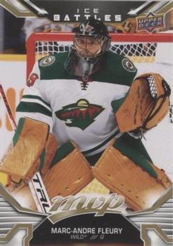 2022 Upper Deck MVP #83 Ice Battles - Gold