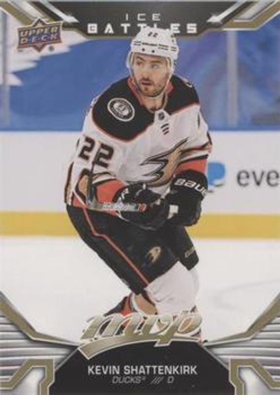 2022 Upper Deck MVP #197 Ice Battles - Gold