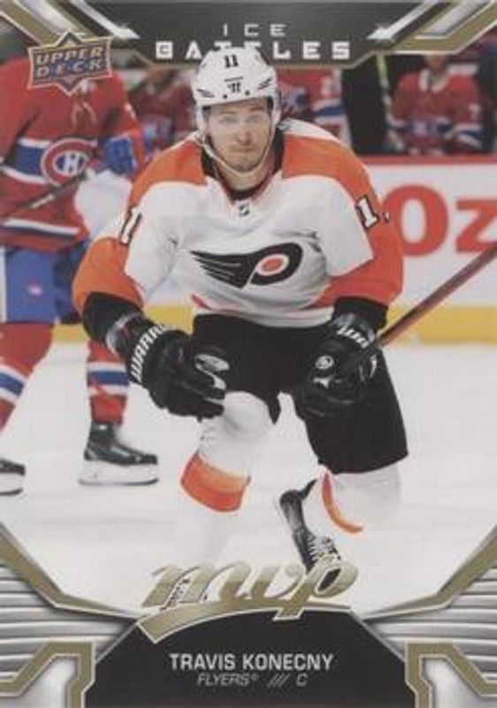 2022 Upper Deck MVP #124 Ice Battles - Gold