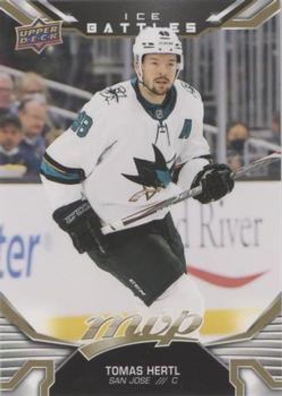 2022 Upper Deck MVP #196 Ice Battles - Gold