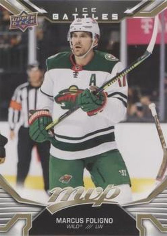 2022 Upper Deck MVP #195 Ice Battles - Gold