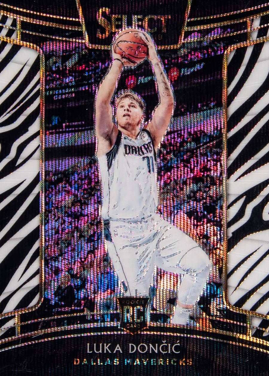 Luka Doncic 2018 Select #25 Concourse Zebra /(SSP) Price