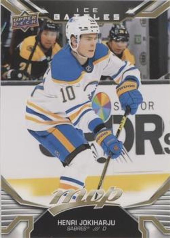 2022 Upper Deck MVP #155 Ice Battles - Gold