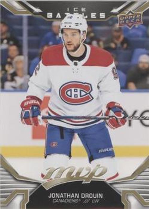2022 Upper Deck MVP #134 Ice Battles - Gold