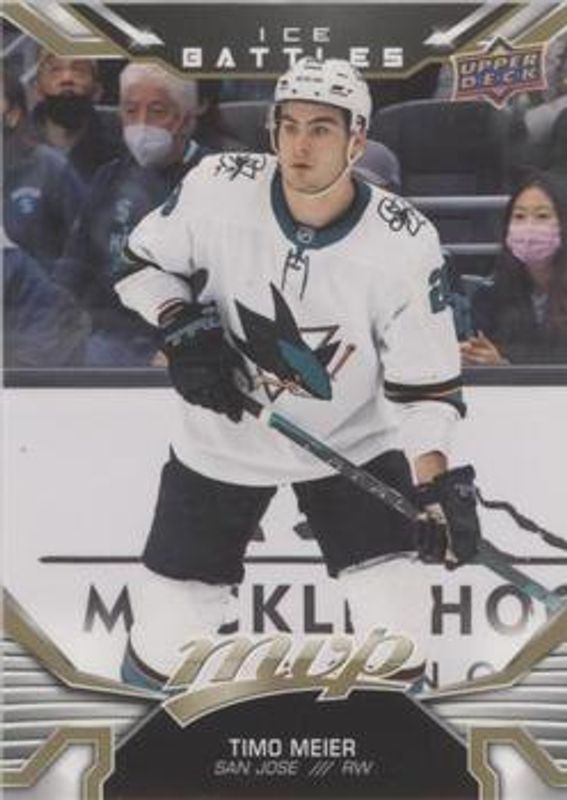 2022 Upper Deck MVP #108 Ice Battles - Gold