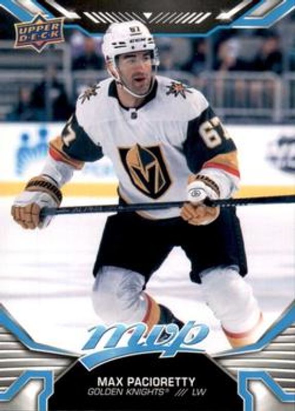 Max Pacioretty 2022 Upper Deck MVP #26 Base RAW