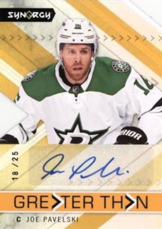 2022 Upper Deck Synergy #GT-JP Greater Than Signatures - Orange /25