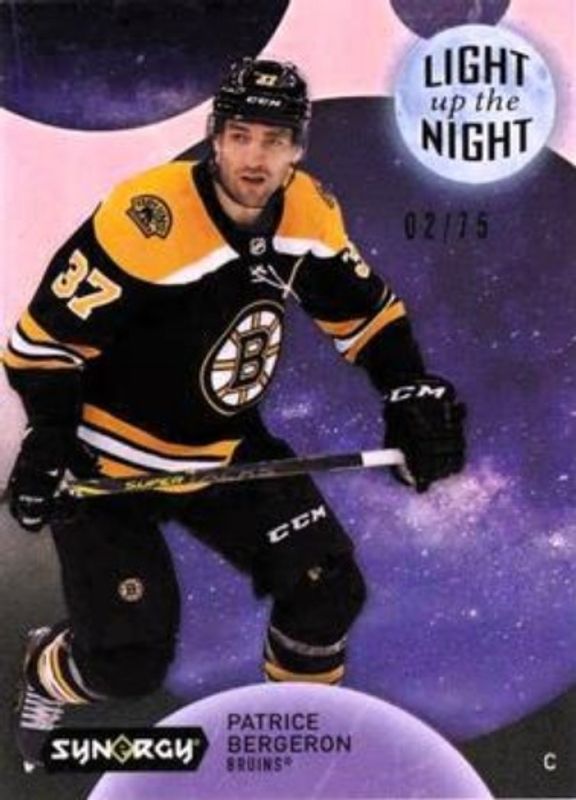 2022 Upper Deck Synergy #LN-PB Light Up the Night - Pink /75
