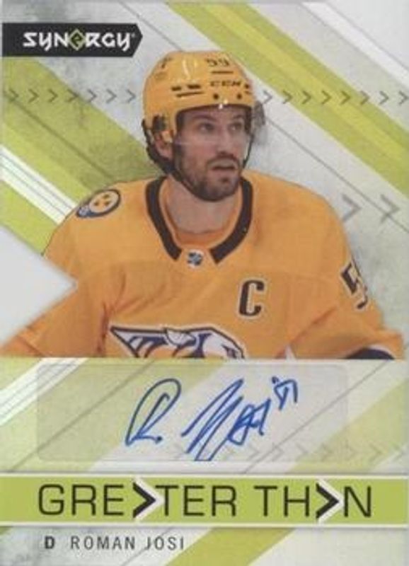 2022 Upper Deck Synergy #GT-RJ Greater Than Signatures