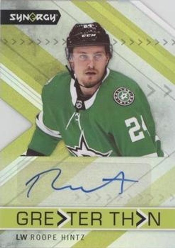 2022 Upper Deck Synergy #GT-RH Greater Than Signatures