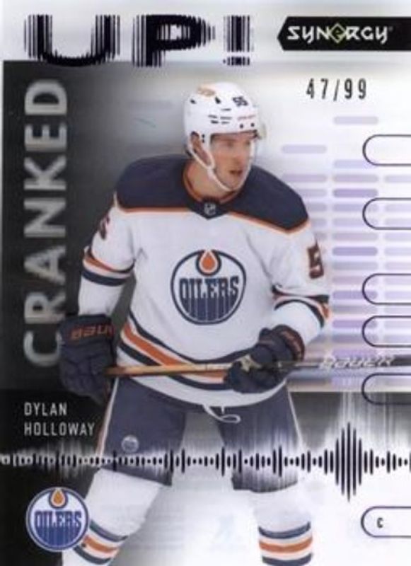 2022 Upper Deck Synergy #CU-HY Cranked Up - Purple /99