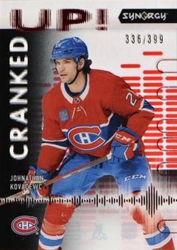 2022 Upper Deck Synergy #CU-JK Cranked Up - Red /399