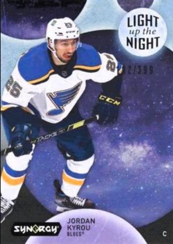 2022 Upper Deck Synergy #LN-JK Light Up the Night - Blue /399