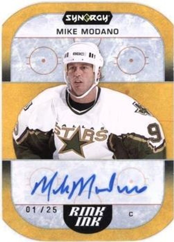 2022 Upper Deck Synergy #RI-MM Rink Ink - Orange /25